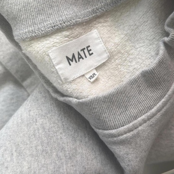 Mate the label organic oversized fleece sweatshirt - Picture 4 of 5